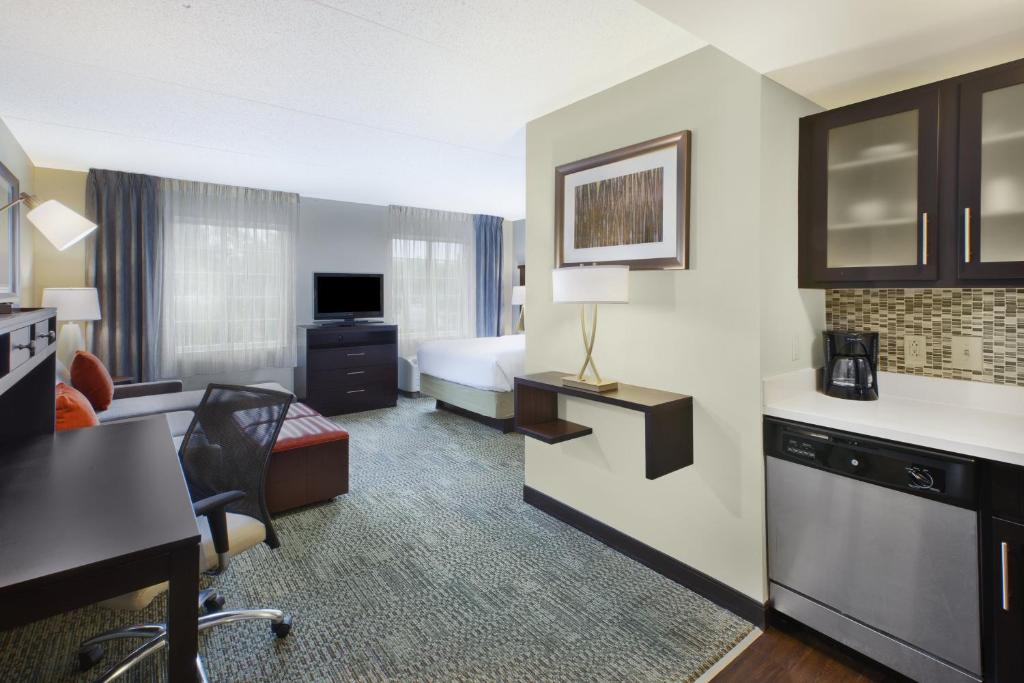 Hotel room interior