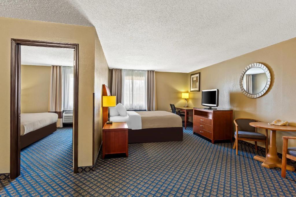 Hotel room interior