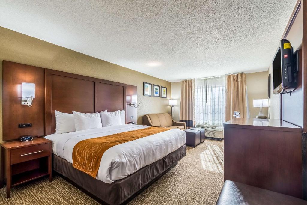 Hotel room interior
