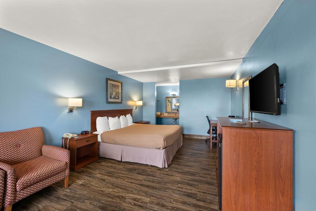 Hotel room interior