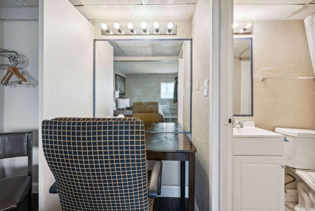 Hotel room interior