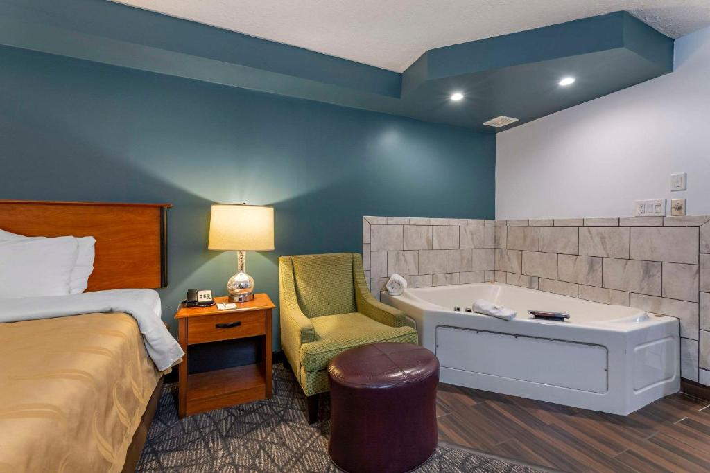 Hotel room interior