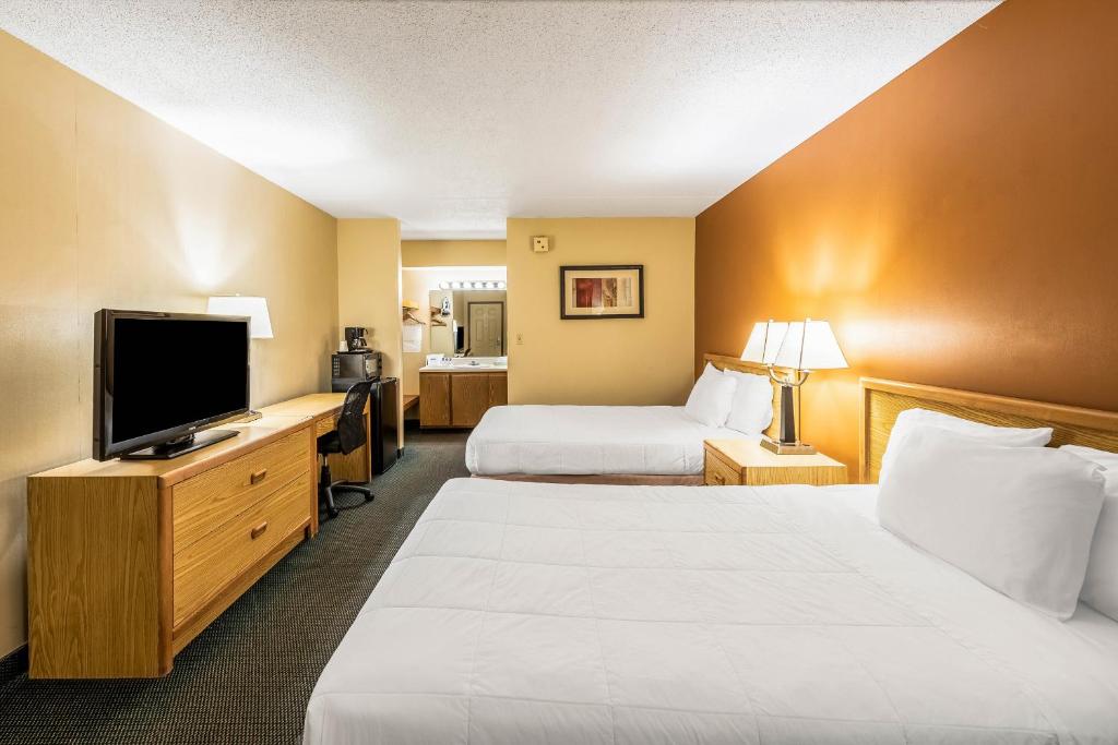Hotel room interior