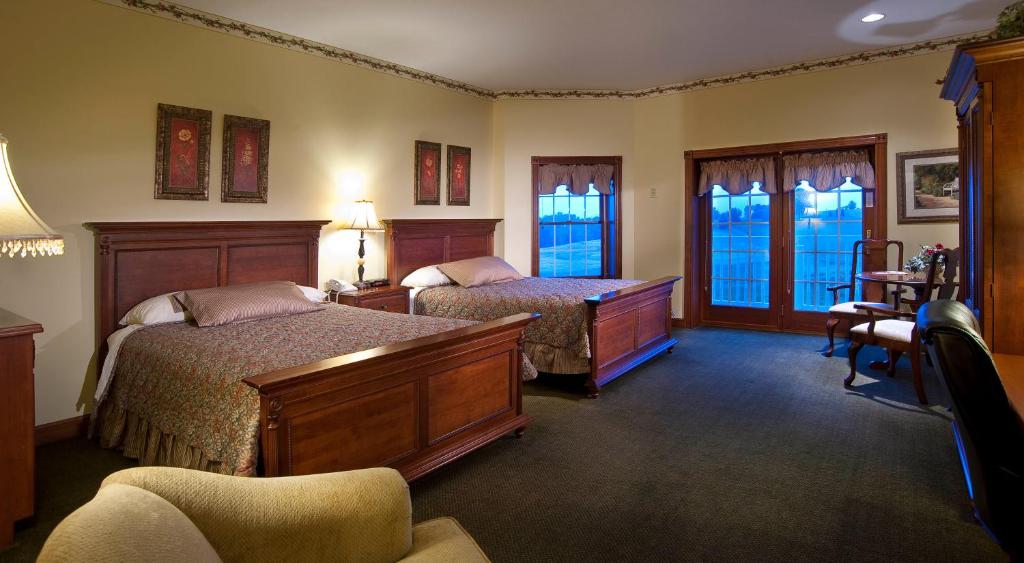 Hotel room interior