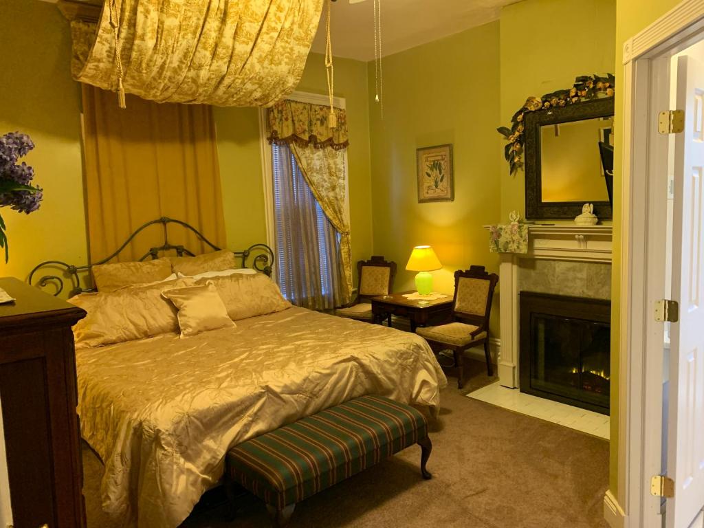 Hotel room interior