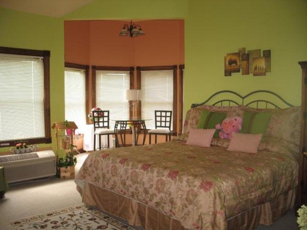 Hotel room interior