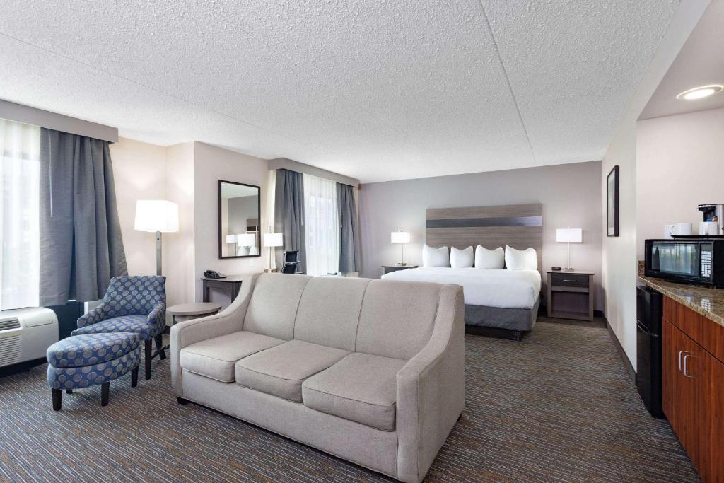 Hotel room interior