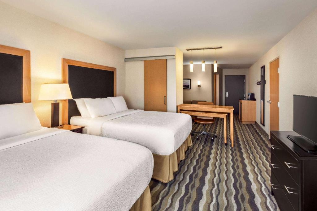 Hotel room interior