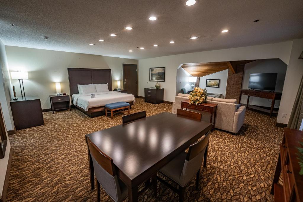 Hotel room interior