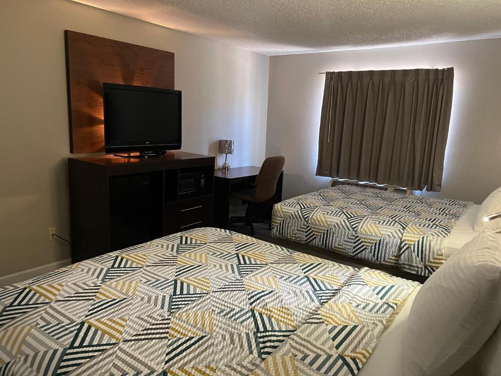 Hotel room interior