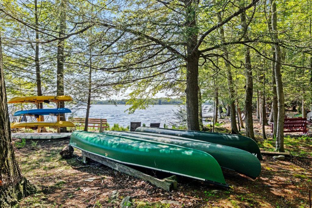 Lakehouse with Boats, MiniGolf, Sauna, HotTub, Swings and Playground! - Image 7