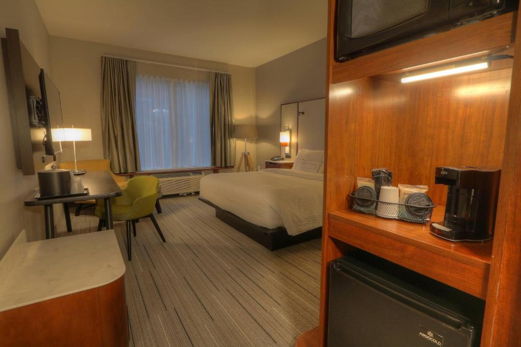 Hotel room interior