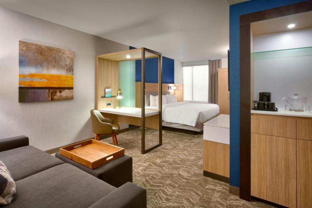 Hotel room interior