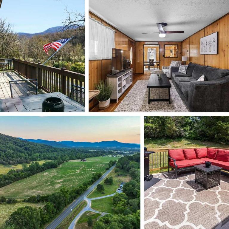 Mountain Cabin w Hot Tub Deck Grill & Fire Pit