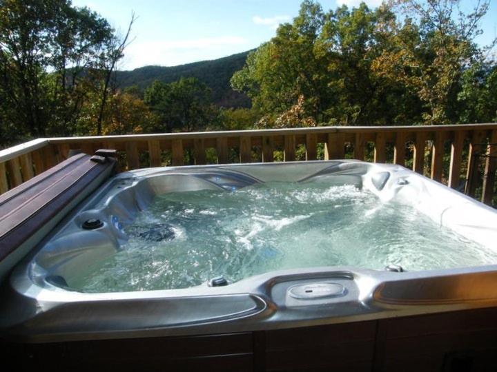 Holiday mountain log cabin