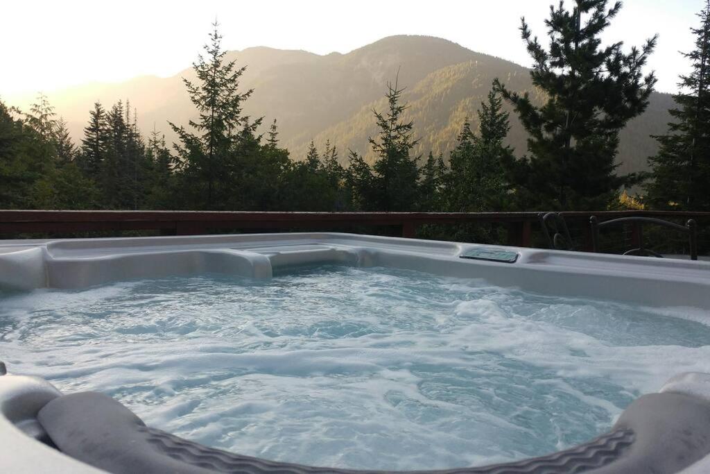 Hot Tub Cool Views: Roaring Creek Cabin