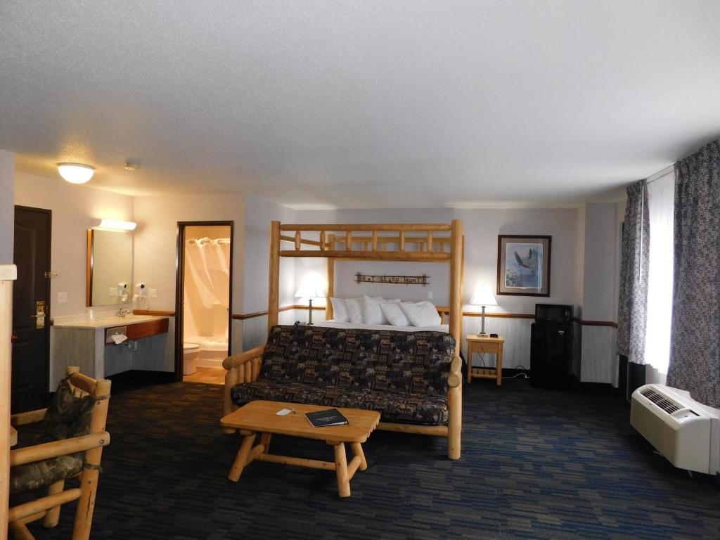 Hotel room interior