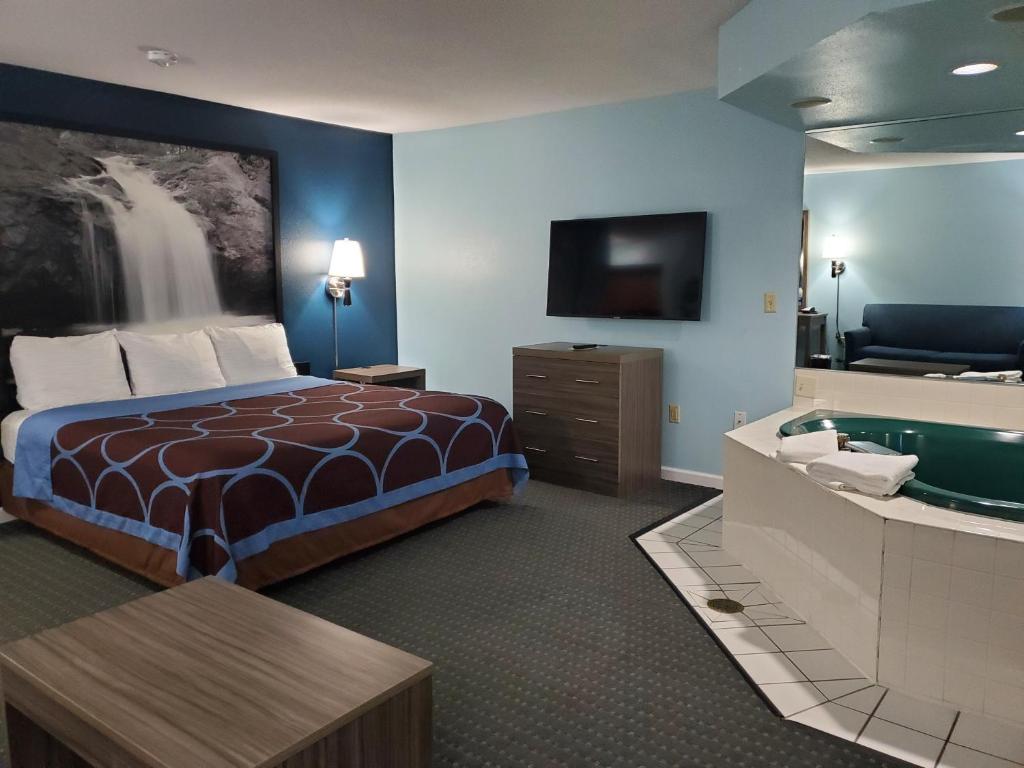Hotel room interior
