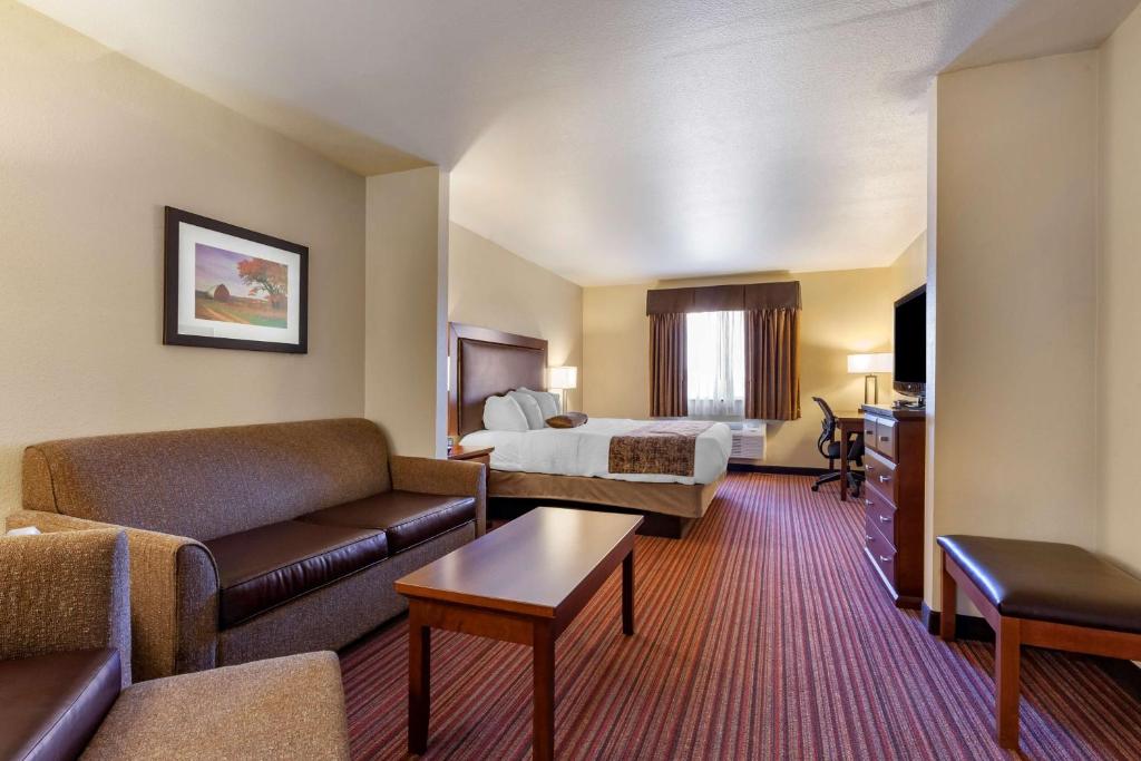 Hotel room interior