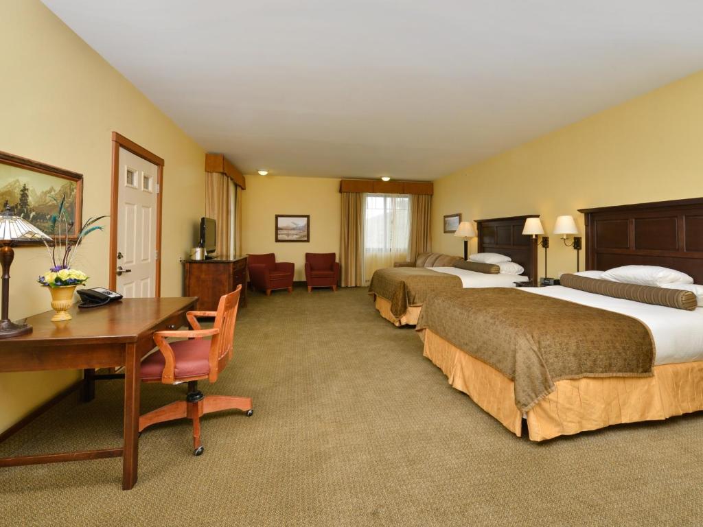 Hotel room interior